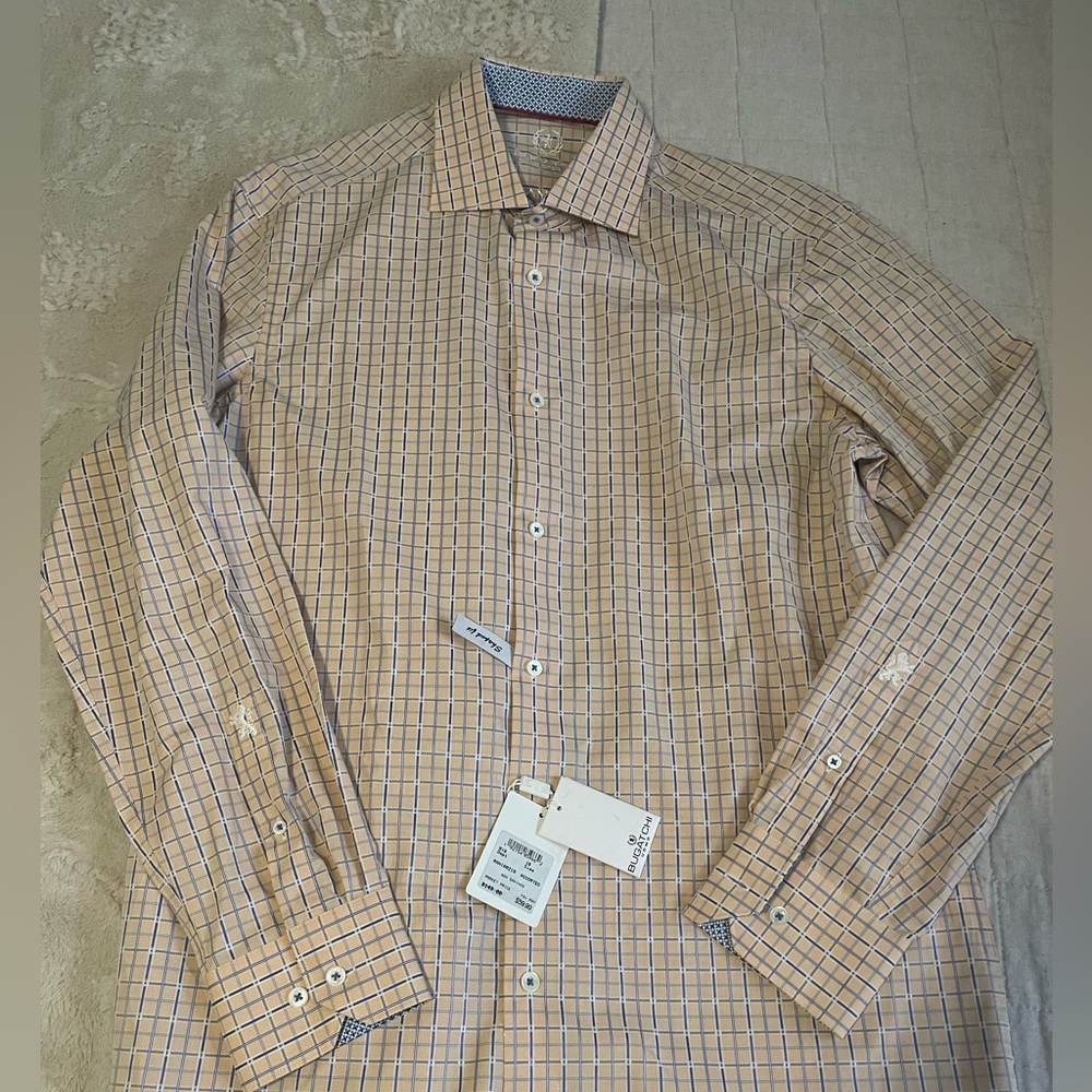 BUGATATCHI SHAPED FIT MENS SHIRT